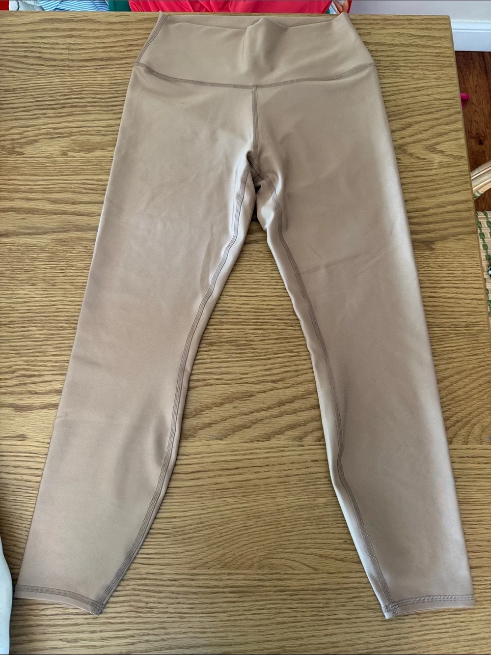 ALO Yoga womens High-Waist Leggings in Taupe Beige